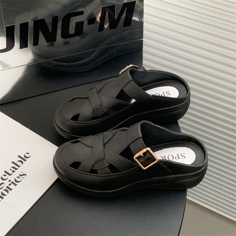 【36-41】 vara 2025, nou stil gol, sandale confortabile și la modă