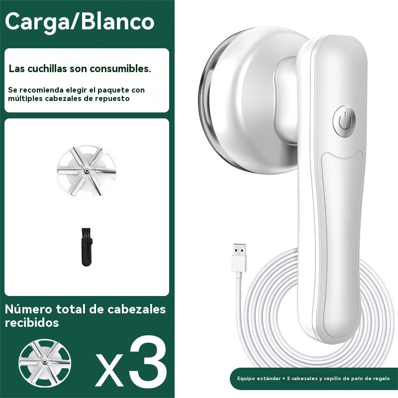 🔥【Compra 1 y llévate 1 gratis】👚✨ Quitapelusas eléctrico portátil multifuncional quitapelusas profesional para prendas de lana punto y algodón 👕🧥🧶