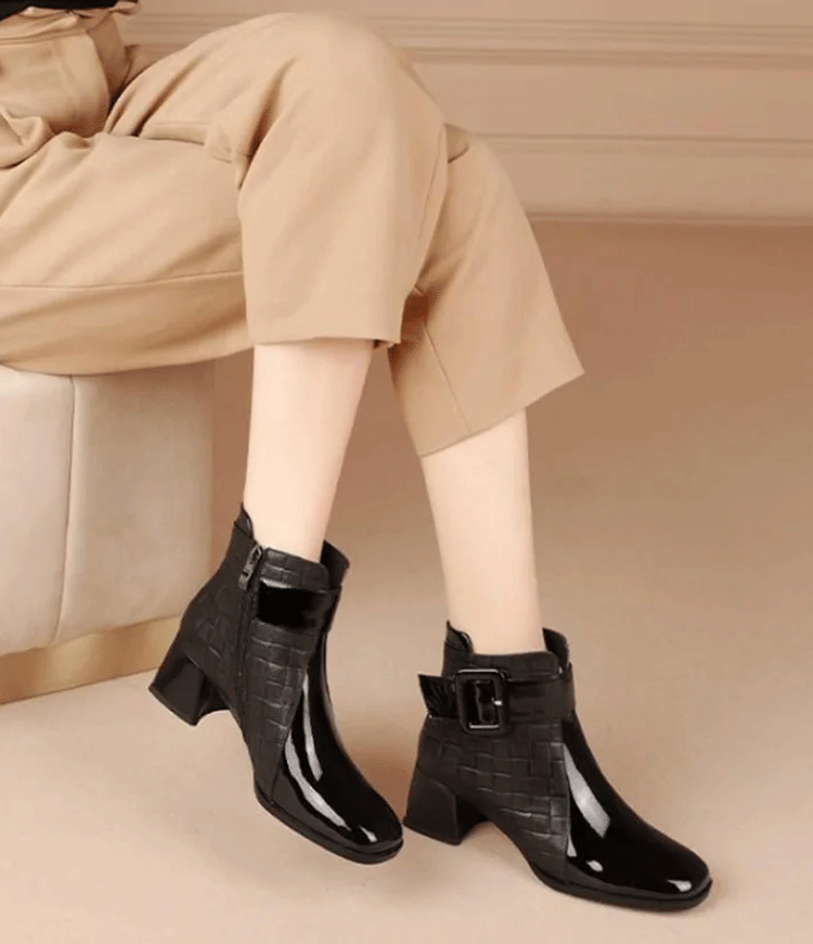 🔥【35-40】2025 nowe damskie botki na wysokim obcasie, eleganckie i wygodne