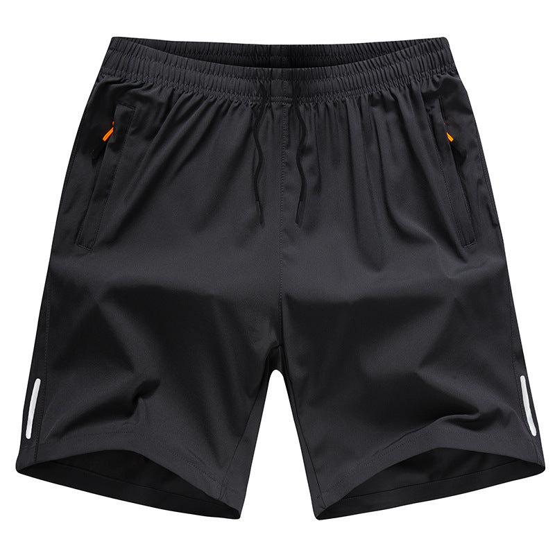 ❄🆒👖【Kup 1, a 1 dostaniesz gratis😍, 2 sztuki】【M-4XL】Letnie męskie spodenki sportowe z lodowego jedwabiu, 60-140 funtów, oddychające, wygodne, luźne, w dużym rozmiarze