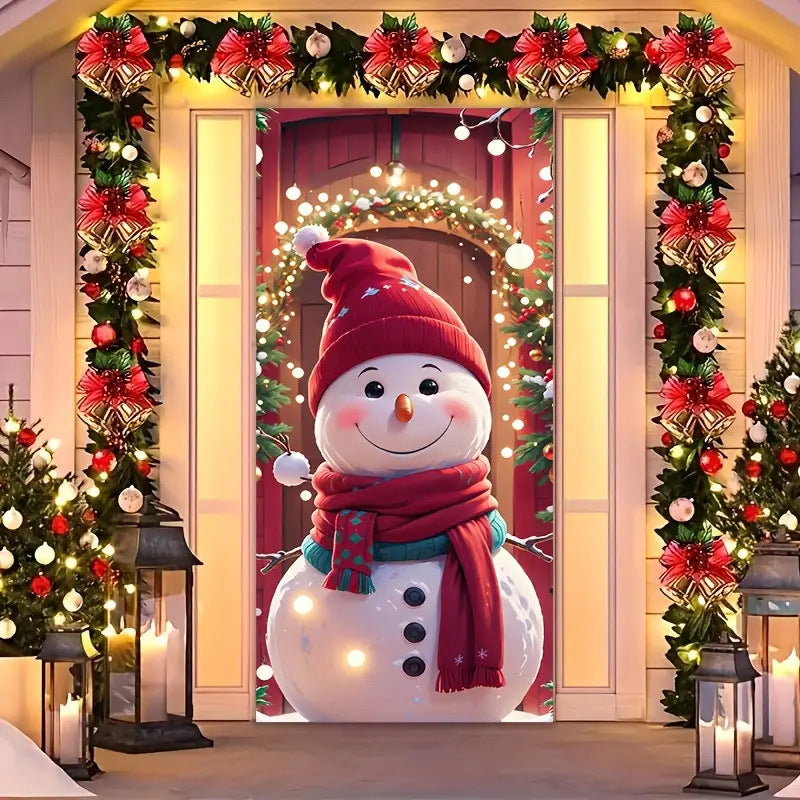 🎄Wczesna wyprzedaż świąteczna: 50% zniżki na 🎅świąteczne dekoracje na drzwi🎅