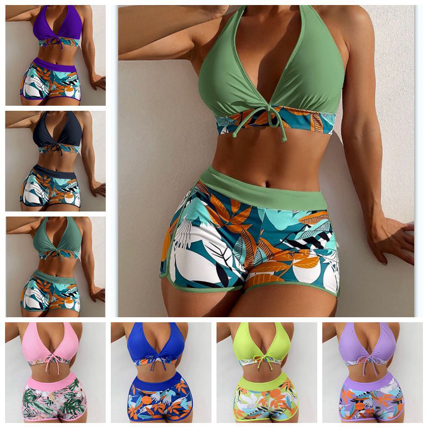 2025 Set costum de baie imprimat nou pentru dama