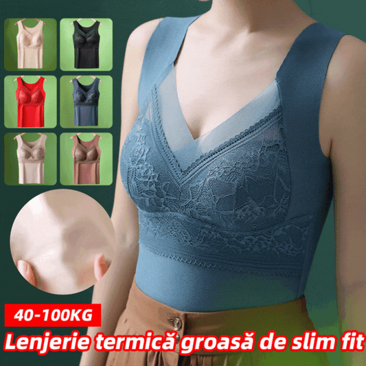 🔥【3 komada】❤️【40-100 kg】Jesensko i zimsko donje rublje od čipke s guščjim baršunom, lijepa leđa, pribor za nakupljanje grudi, sprječavanje opuštanja grudi✅【Preporuka liječnika】