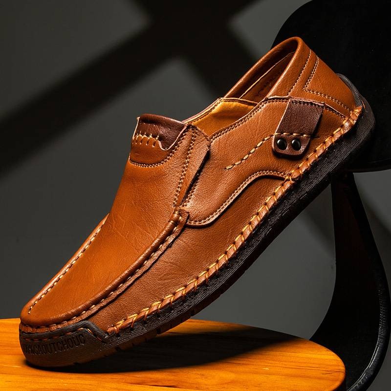 【38-48】Mocasini mărimi mari din piele lucrați manual