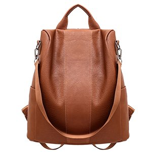 🎒Stylowy, wielofunkcyjny plecak damski wykonany z miękkiej skóry - można nosić na jednym lub na obu ramionach