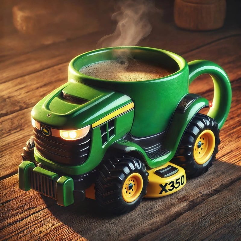 【50% OFF】😊☕Retro filiżanka do kawy w kształcie traktora rolniczego