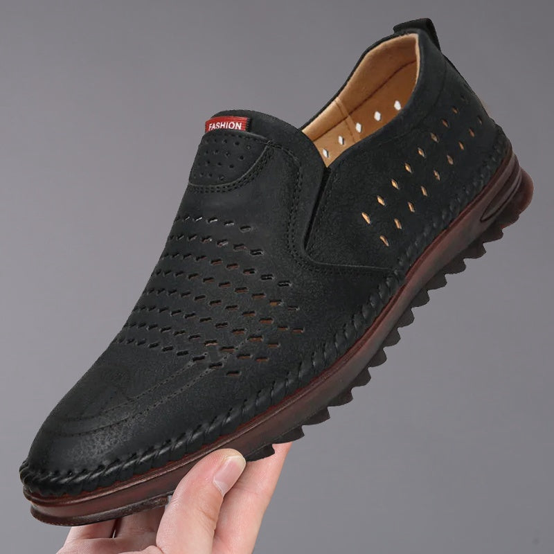 👟Zapatos casuales de cuero para exteriores para hombre
