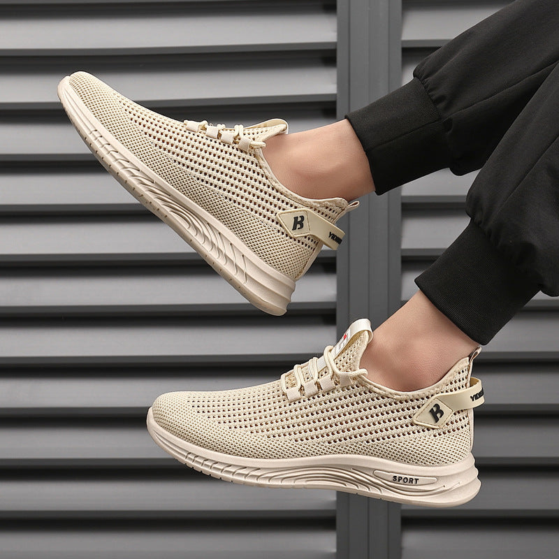 【30% OFF】👟【39-44】Pantofi de bărbați casual confortabili, respirabili, din plasă, anti-alunecare, la modă