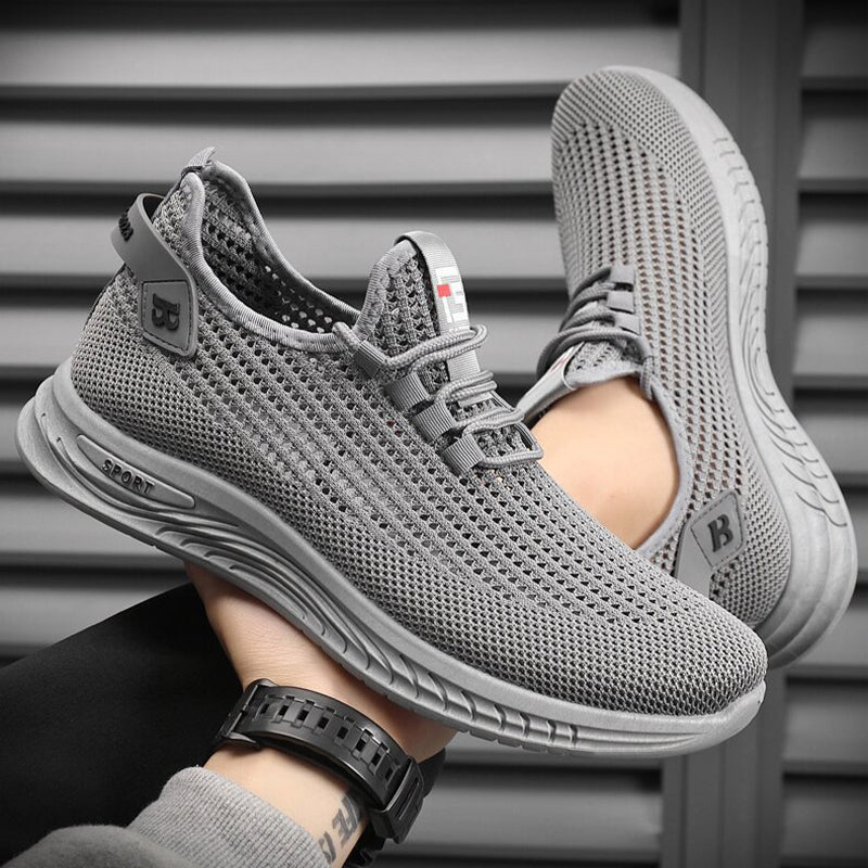 【30% OFF】👟【39-44】Pantofi de bărbați casual confortabili, respirabili, din plasă, anti-alunecare, la modă