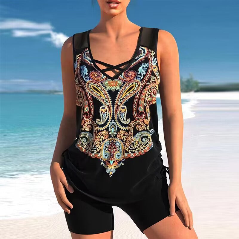 Costum de baie din două piese plus mărime (costume de baie indispensabile pentru izvoarele termale)