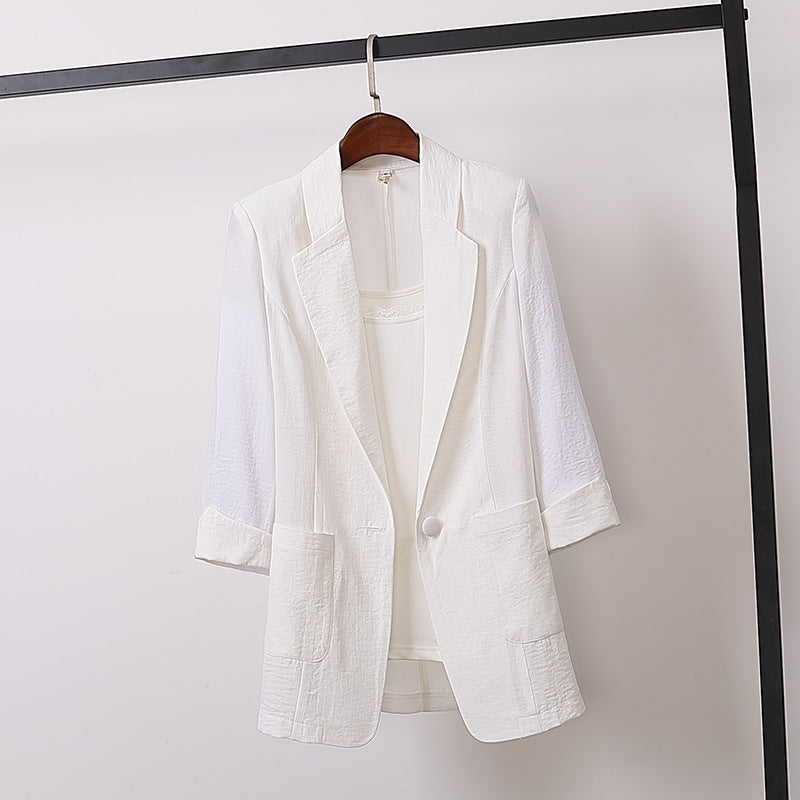2025 nou costum blazer de dama marime plus, casual si versatil
