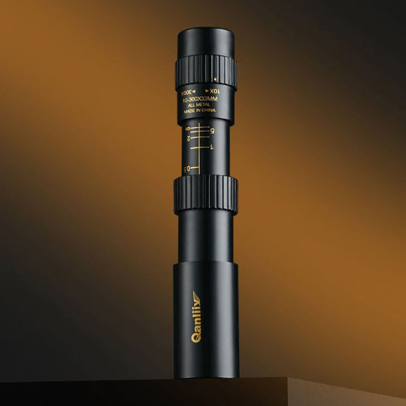 Oferta ograniczona czasowo! Lornetka HD z zoomem 10-300X, profesjonalna, przenośna, dalekiego zasięgu, noktowizyjna, monokularowa, myśliwska, snajperska