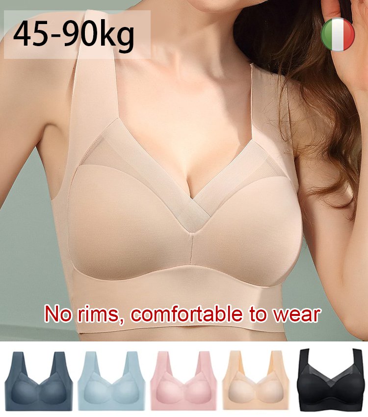 😍Cel mai bine vândut articol🔥【40-110 kg】Sutien de noapte fără cusături cu spate din dantelă