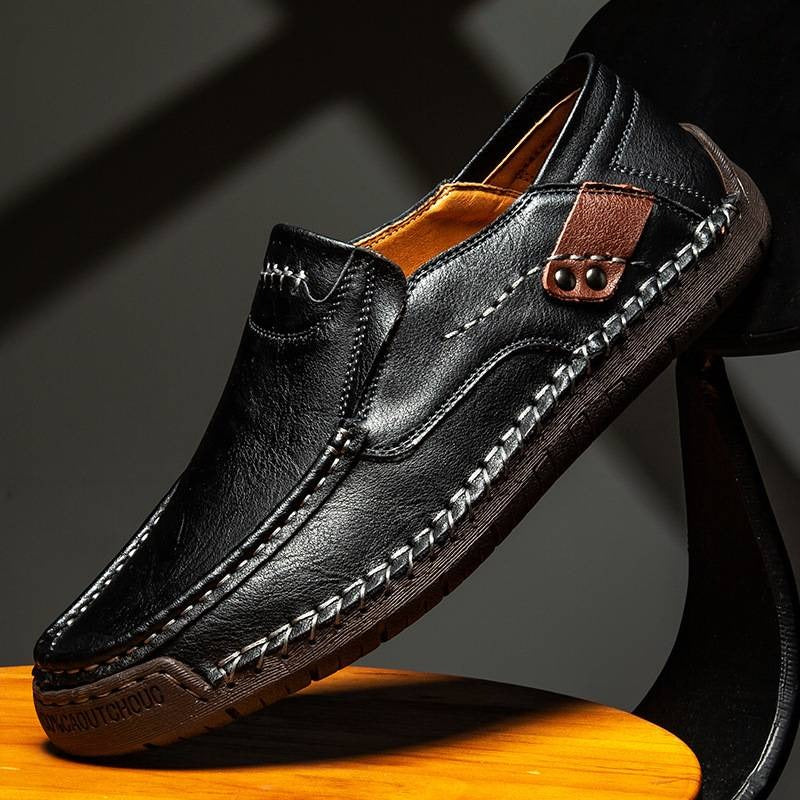 【38-48】Mocasini mărimi mari din piele lucrați manual