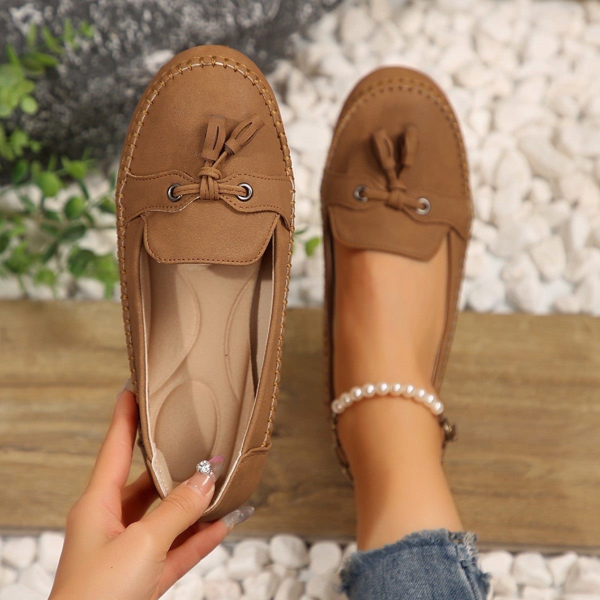✨50% zniżki✨【36-43】 Damskie buty ortopedyczne, wykonane z naturalnej skóry, lekkie, antypoślizgowe, oddychające i wygodne.
