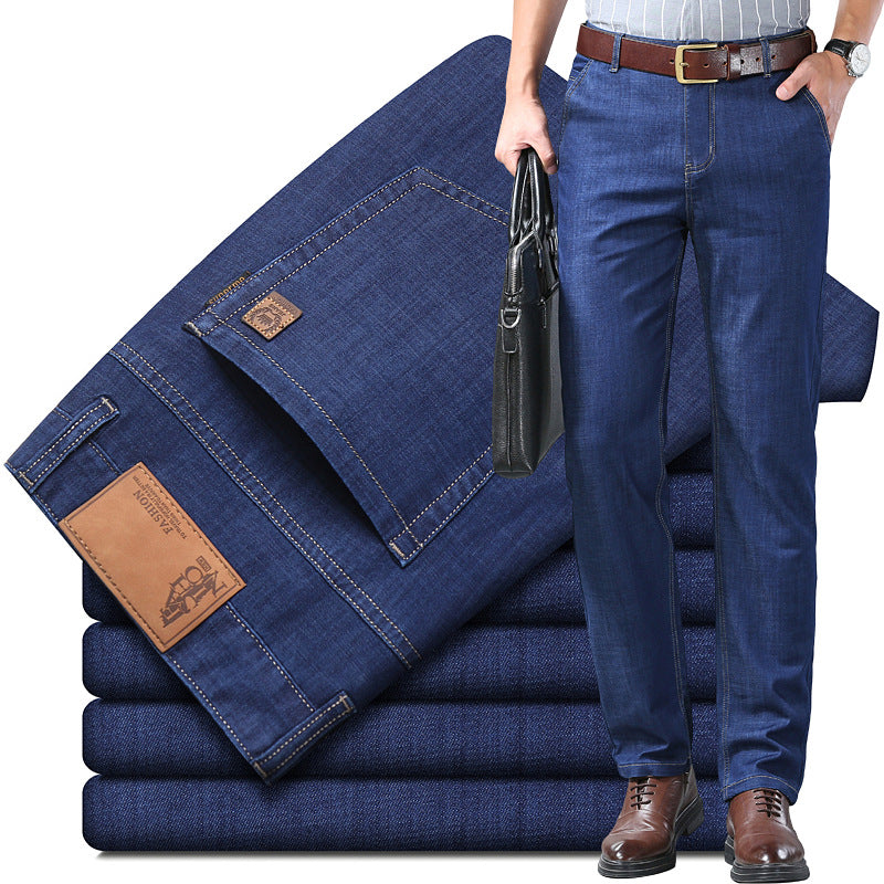 🔥👖2025 Blugi pentru bărbați simpli, casual și versatili de mărime mare👍