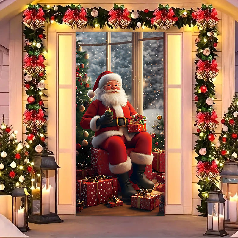 🎄Wczesna wyprzedaż świąteczna: 50% zniżki na 🎅świąteczne dekoracje na drzwi🎅