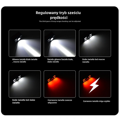 💥【Kup 1, a 1 otrzymasz gratis】🌟💡Indukcyjne reflektory LED z funkcją inteligentnego ładowania przez USB