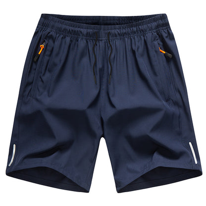 ❄🆒👖【Kup 1, a 1 dostaniesz gratis😍,  2 sztuki】【M-4XL】Letnie męskie spodenki sportowe z lodowego jedwabiu, 60-140 funtów, oddychające, wygodne, luźne, w dużym rozmiarze