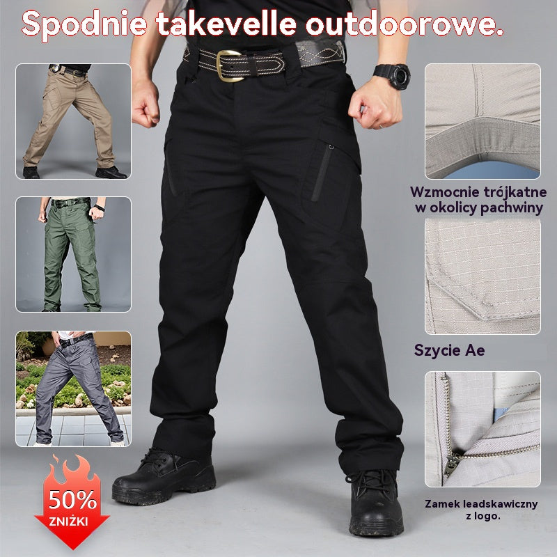 🔥【50% Promocji】🔥 [S-5XL] Ulepszone wodoodporne spodnie taktyczne wojskowe