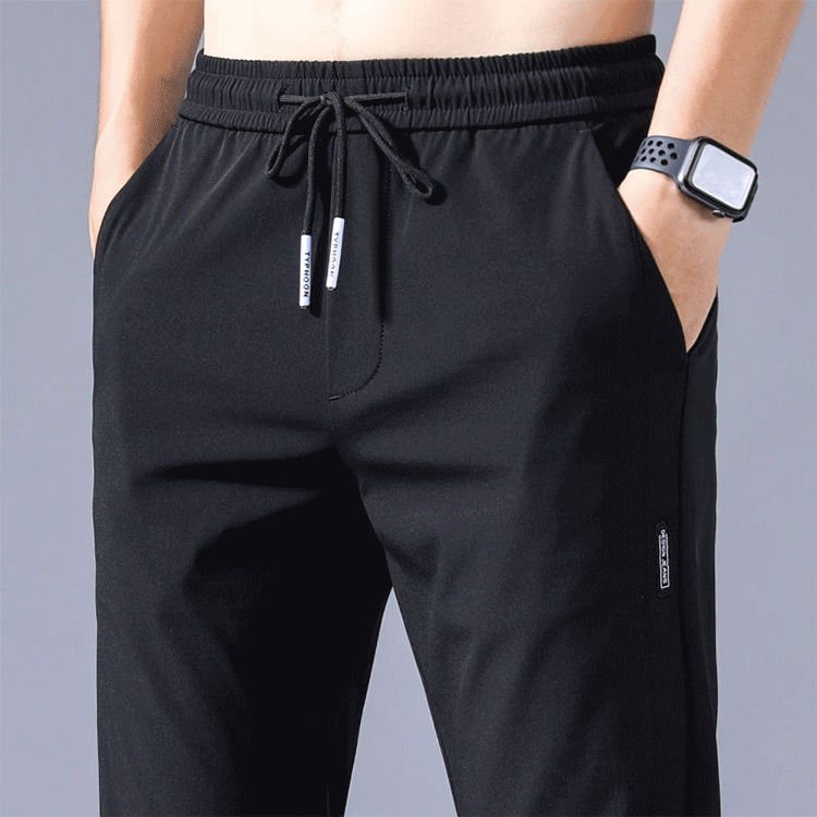 【Compre 1 y obtenga 1 gratis】【M-5XL】2026 nuevos pantalones elásticos informales para hombre, cómodos y a la moda