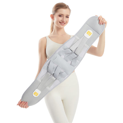 🌟Nowy oddychający pas wspierający talię ✔ Stała stalowa konstrukcja | Redukcja nacisku na plecy | Ciepły i modelujący brzuch