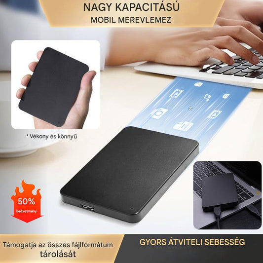【Utolsó nap 50% kedvezmény】20 TB-os hordozható merevlemez + ingyenes eredeti Office + Adobe