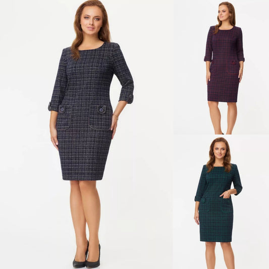 👗【S-5XL】2025 wyrafinowana sukienka w dużych rozmiarach suknia wieczorowa