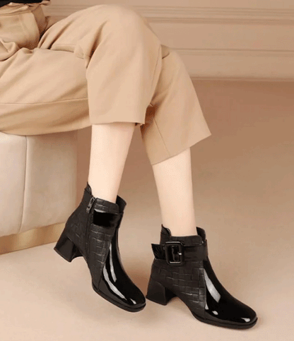 🔥【35-40】2025 nowe damskie botki na wysokim obcasie, eleganckie i wygodne