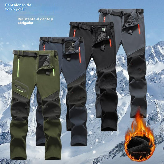 [S-5XL]  Nuevos pantalones casuales impermeables y cálidos para hombre, otoño e invierno 2026
