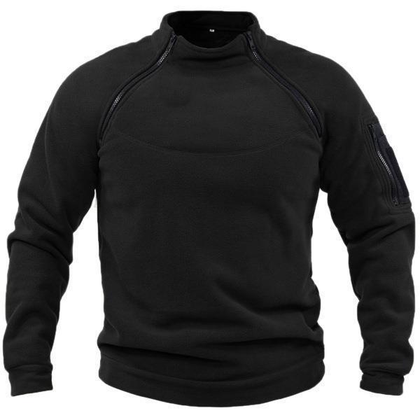 🎉✨【S-4XL】2025 nowa moda męska zimowa ciepła polarowa kurtka bazowa, bluza