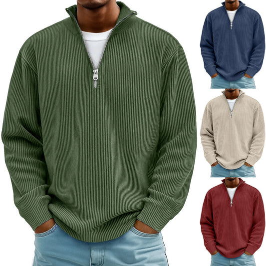 🔥【S-5XL】Jesień/Zima 2026 Nowa męska bluza ze stójką.Projekt zamka błyskawicznego, modny i trendy