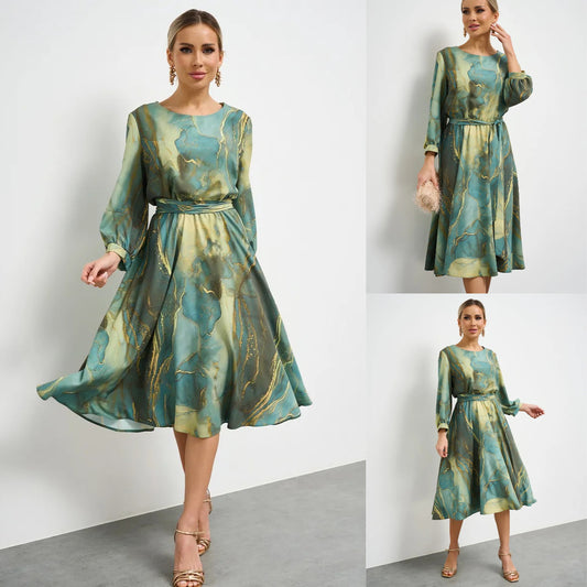 🔥Ograniczona ilość! Elegancka sukienka🌿👗, która cieszy się popularnością wiosną, kliknij i kup!