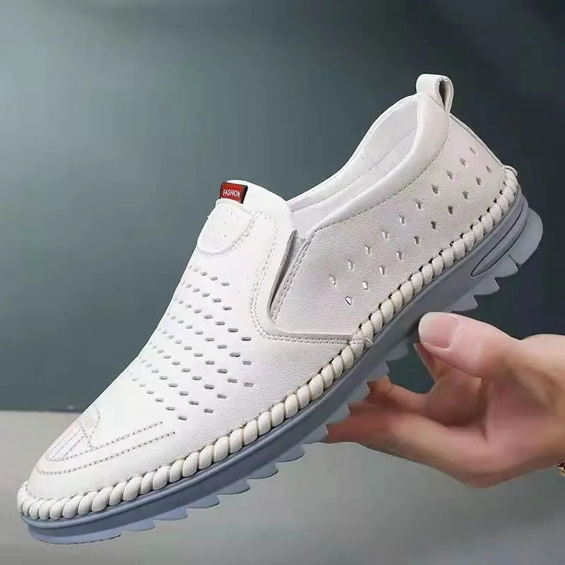 👟Zapatos casuales de cuero para exteriores para hombre