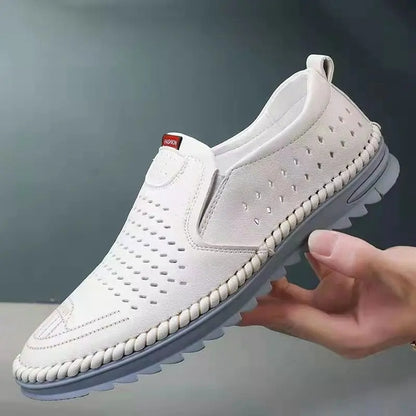 👟Zapatos casuales de cuero para exteriores para hombre