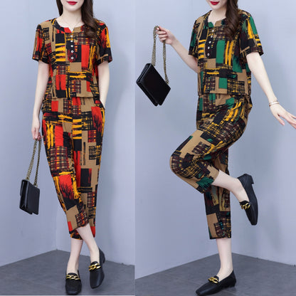 🎀🎀 2025, set din două piese cool, confortabil și casual pentru femei