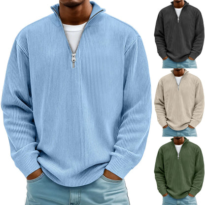 🔥【S-5XL】Jesień/Zima 2026 Nowa męska bluza ze stójką.Projekt zamka błyskawicznego, modny i trendy