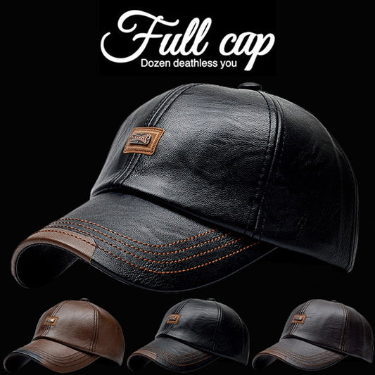 Oferta limitada: ¡50% de descuento! 🔥 Nuevo modelo de gorra de béisbol de cuero para otoño e invierno 2025, moderna y universal.