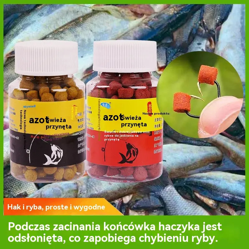 🎣【Połów w kilka sekund】【10 butelek】Świeże granulki przynęty z białkiem zwierzęcym