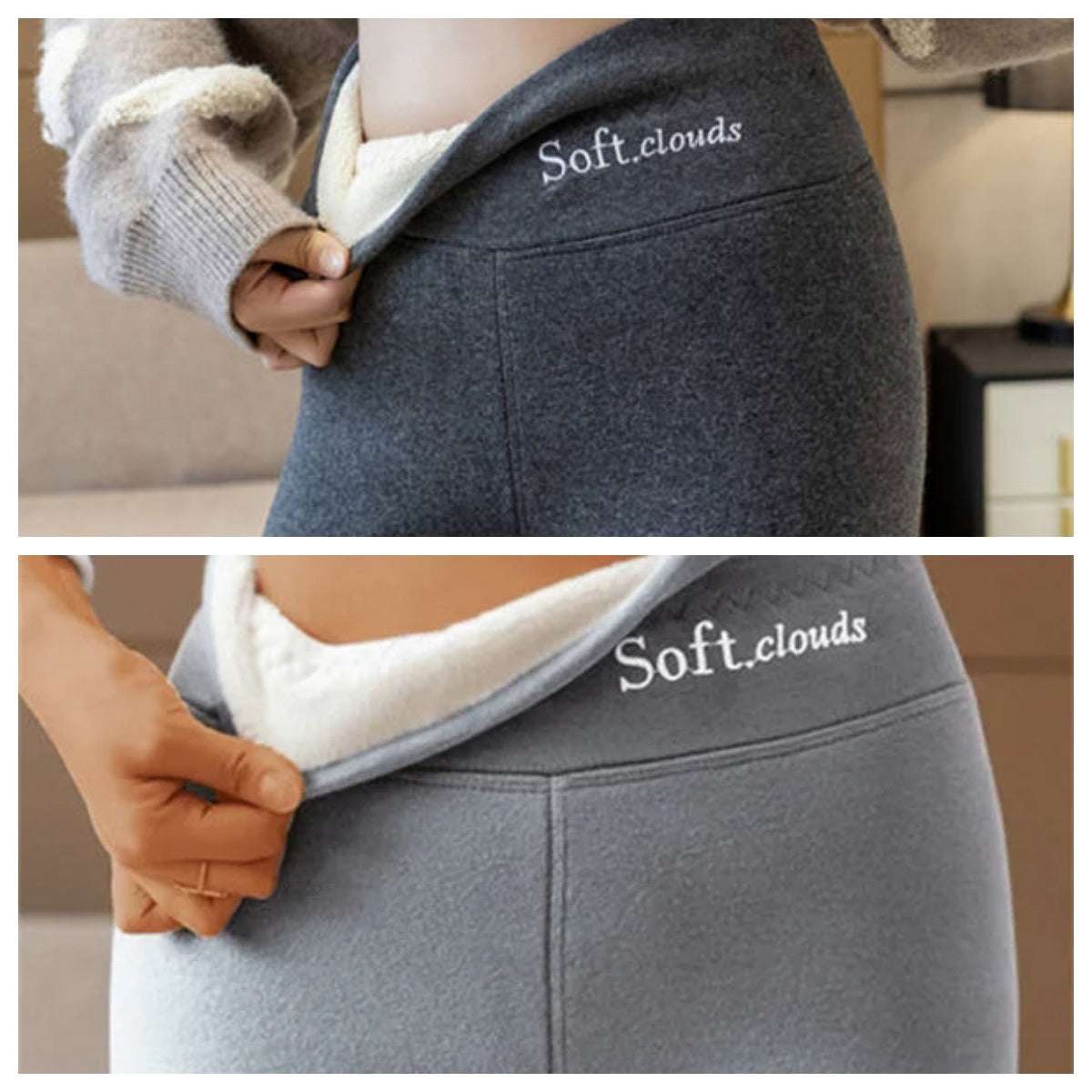 ✨⛄【Vásárolj egyet, kapsz egyet ingyen🔥】【S-5XL】Meleg gyapjú leggings nőknek - kötelező darab a 2025-ös őszi/téli szezonban-U
