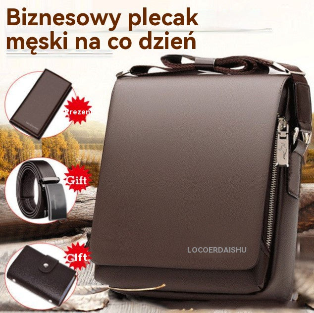 🔥【Oferta ograniczona czasowo】Męska torba biznesowa na ramię