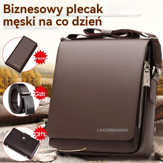 🔥【Oferta ograniczona czasowo】Męska torba biznesowa na ramię