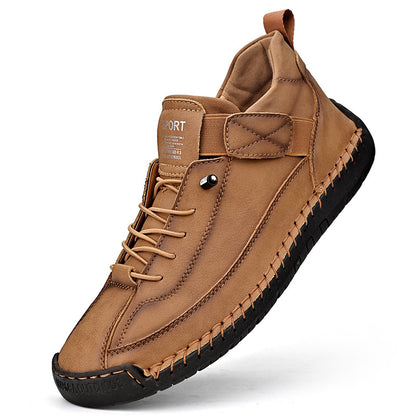 🔥【50% OFF】【38-48】👟👟Casual obuwie męskie na co dzień, robocze, outdoorowe, szyte buty