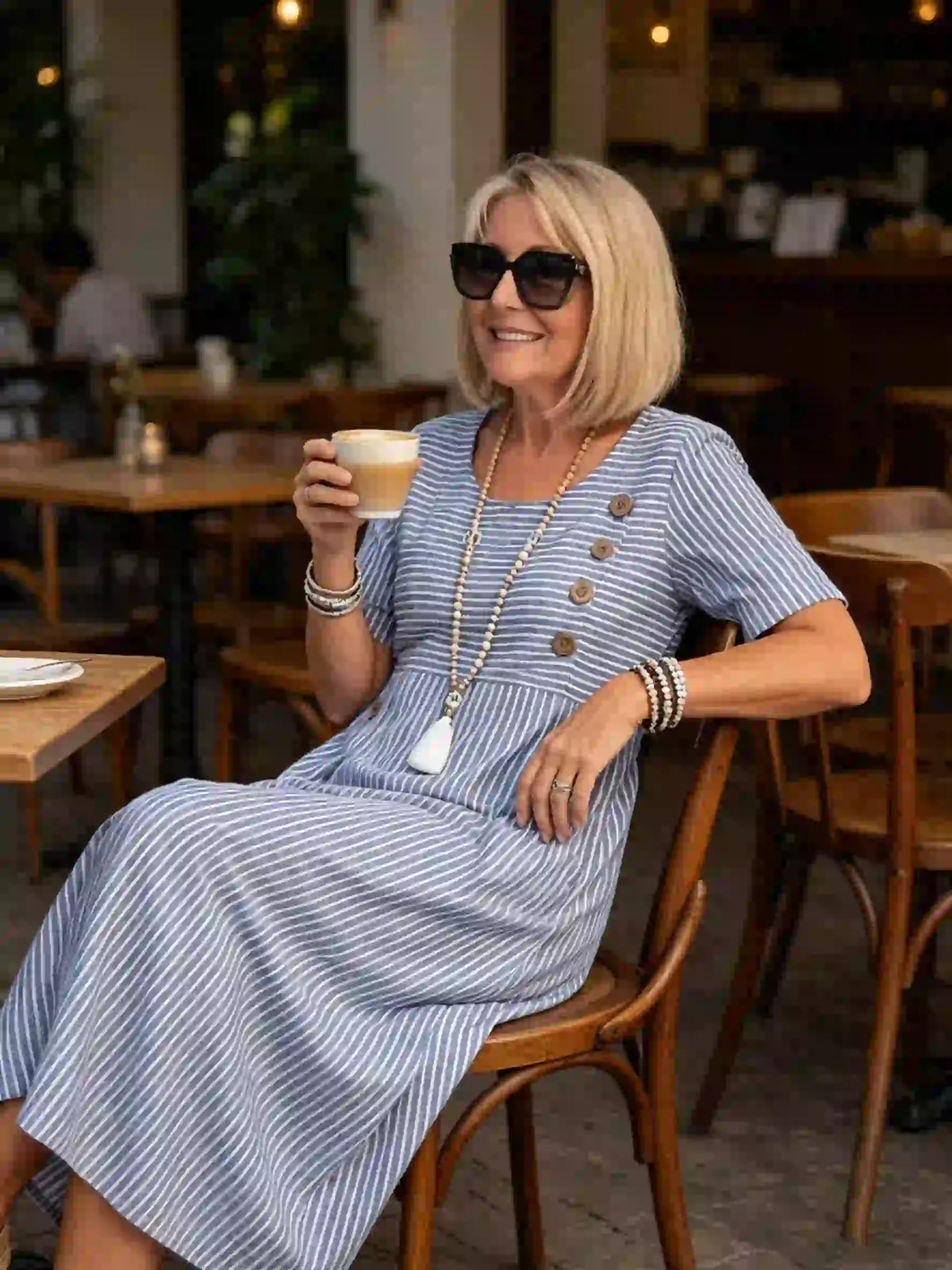 🌾👗【S-2XL】  Elegantní letní maxi šaty s vysokým pasem | Maximální prodyšnost ✨