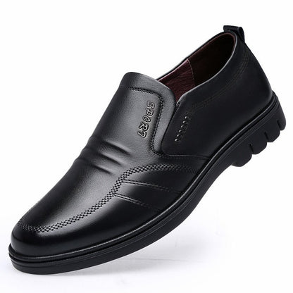 👞【39-44】Moški usnjeni poslovni čevlji za prosti čas.