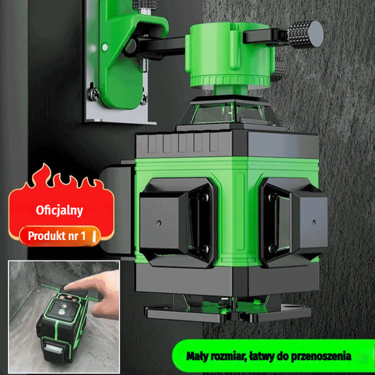 🎁【50% ZNIŻKI】🧰Wielofunkcyjna poziomica ścienna z laserem na podczerwień