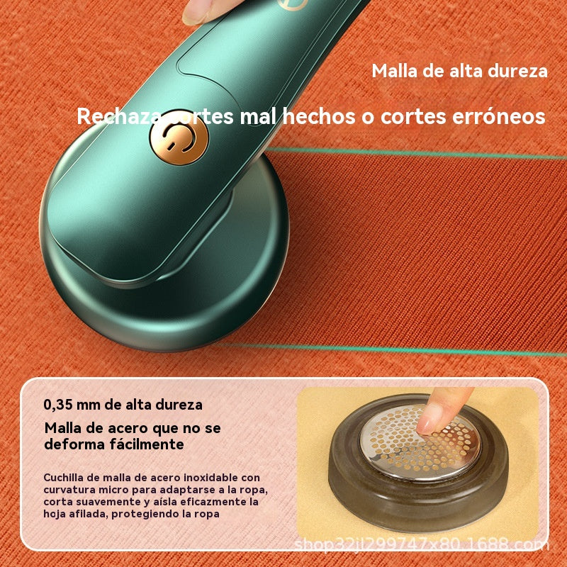🔥【Compra 1 y llévate 1 gratis】👚✨ Quitapelusas eléctrico portátil multifuncional quitapelusas profesional para prendas de lana punto y algodón 👕🧥🧶