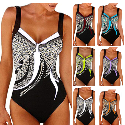 🩱Liquidación de temporada🏊‍♀️ Bañador retro nuevo 2026, estampado vintage, estilo bikini