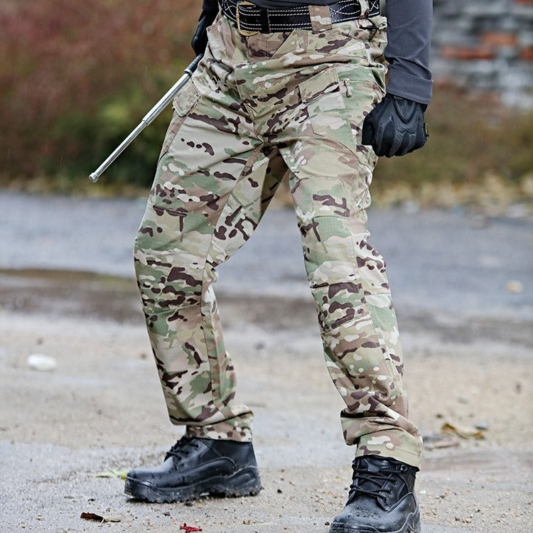 Férfi vízálló, kopásálló taktikai nadrágok S-6XL | Teherszállító, munkaruha, kültéri sport nadrágok (40-105 kg)