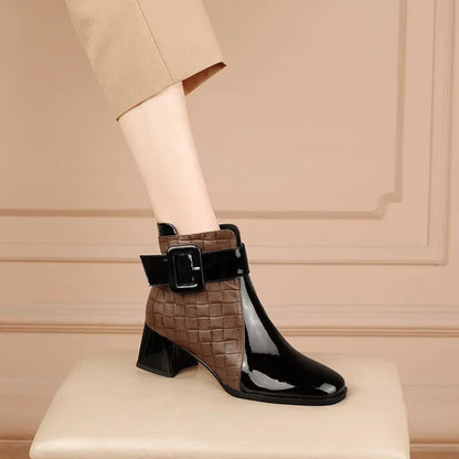 🔥【35-40】2025 nowe damskie botki na wysokim obcasie, eleganckie i wygodne